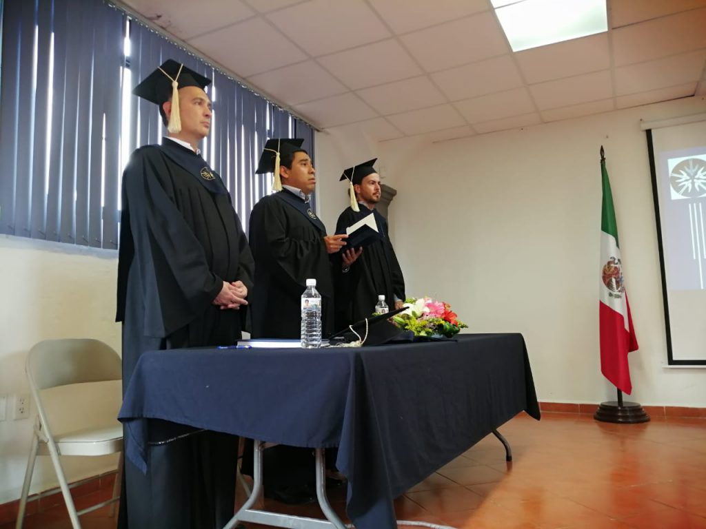 Dr. Eduardo Rojas Cuevas, Mtro. Adalberto Gama Arrollo y Mtro. Javier Benito López Garza