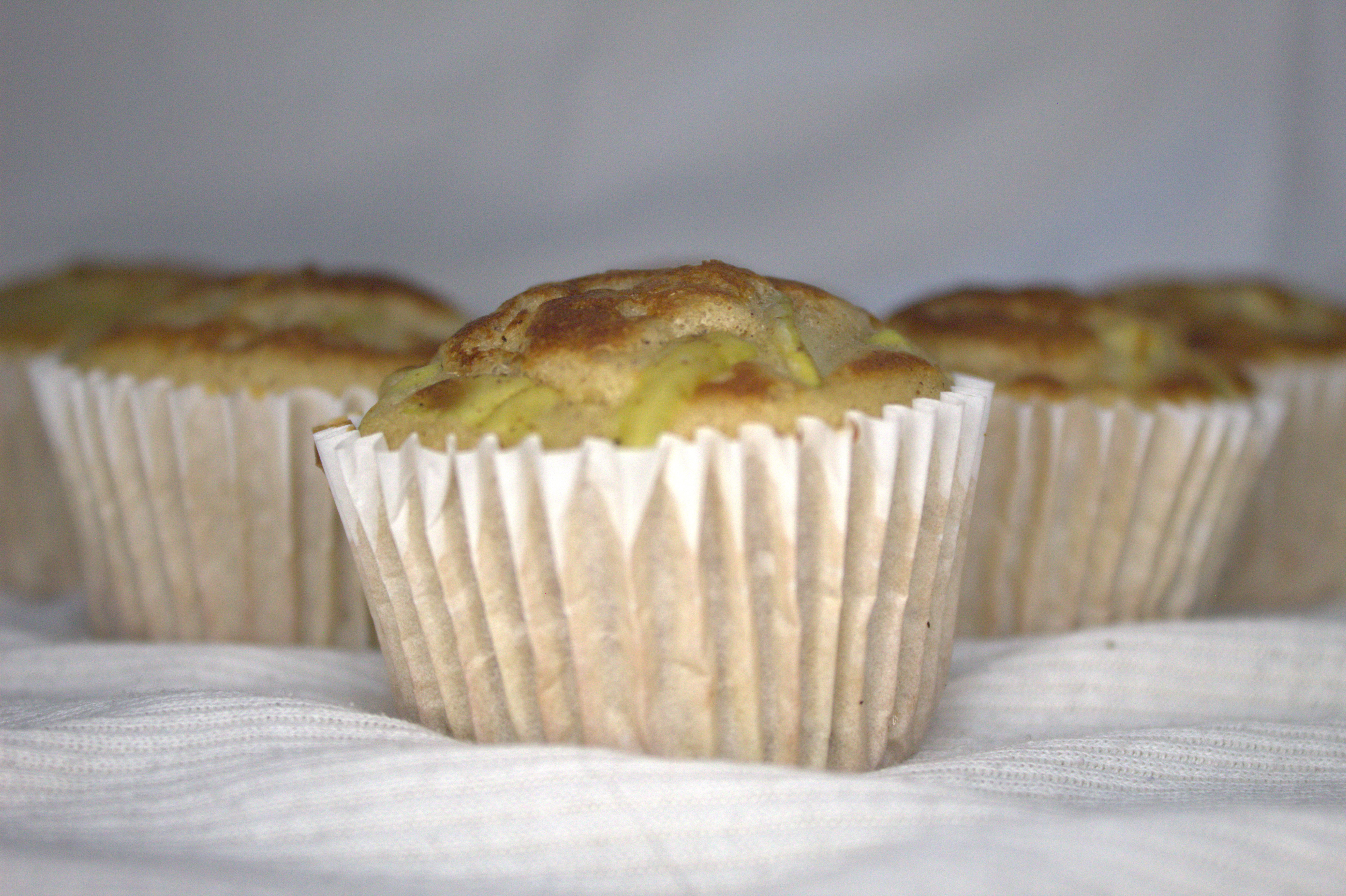 Deliciosos muffins de manzana canela 