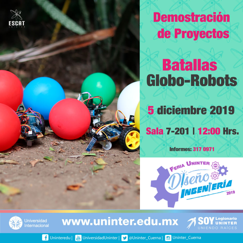 #FeriaDI19 Globo-Robots