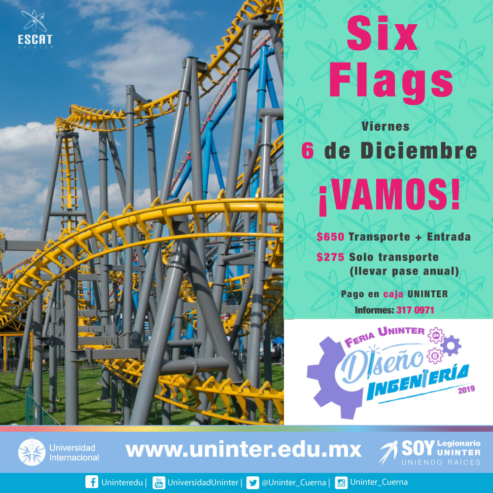 #FeriaDI19 Six Flags