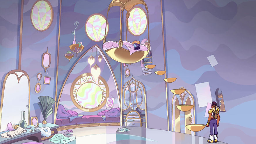 Habitación de Glimmer (She-Ra y las princesas del poder)