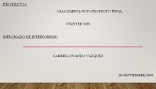 Proyecto final: Gabriel Ovando