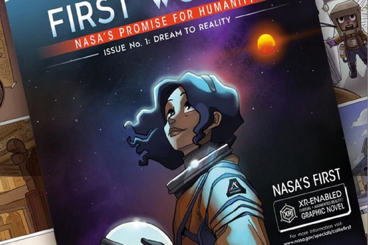 First Woman, imagen de la novela gráfica creada por la NASA.
