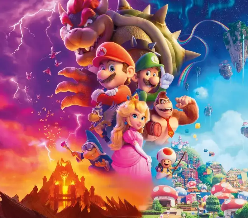El arte de la Película Super Mario Bros