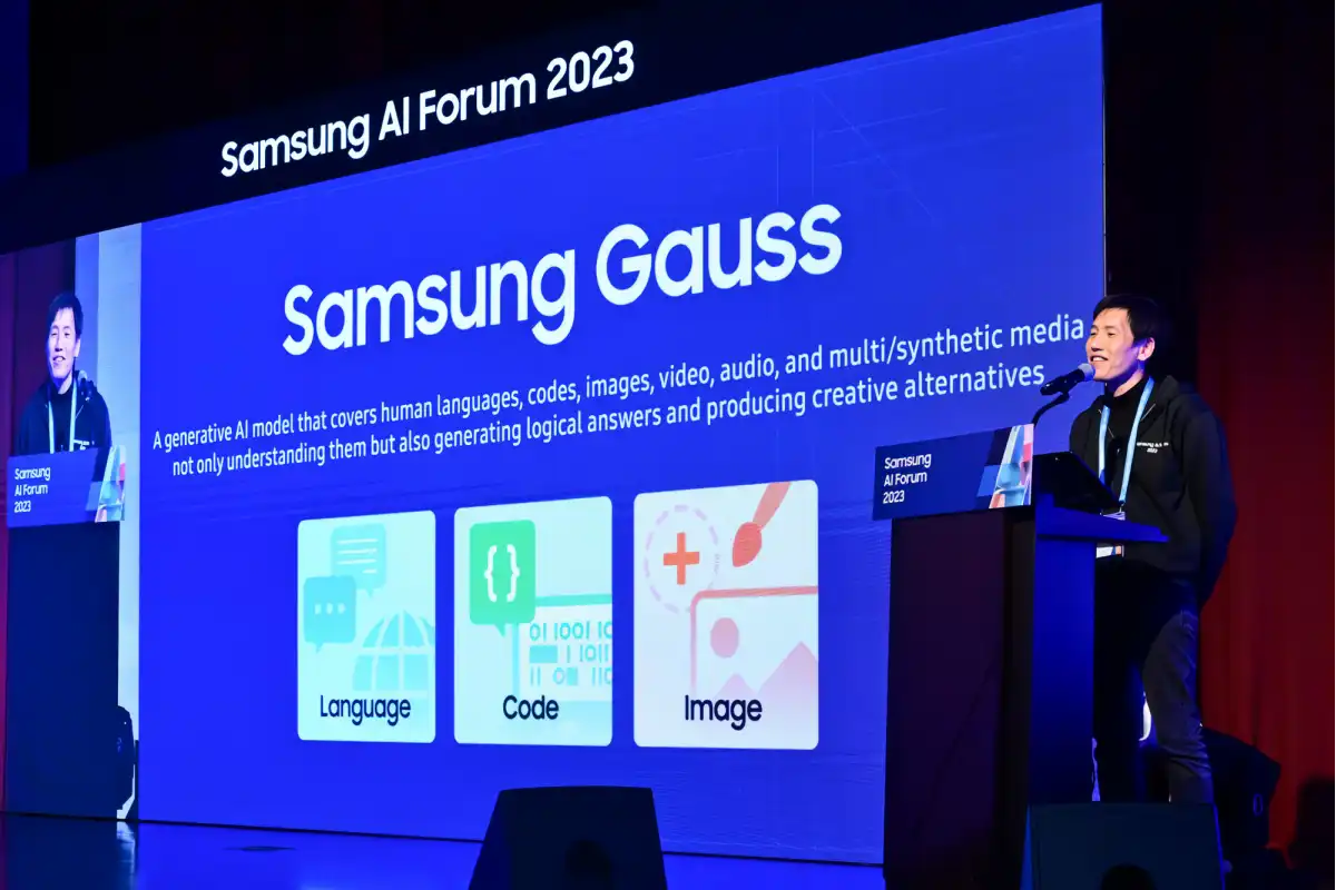 Samsung AI forum, presentación de Samsung Gauss