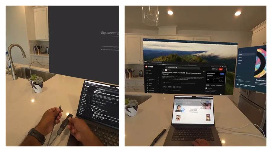 Meta Quest HDMI Link