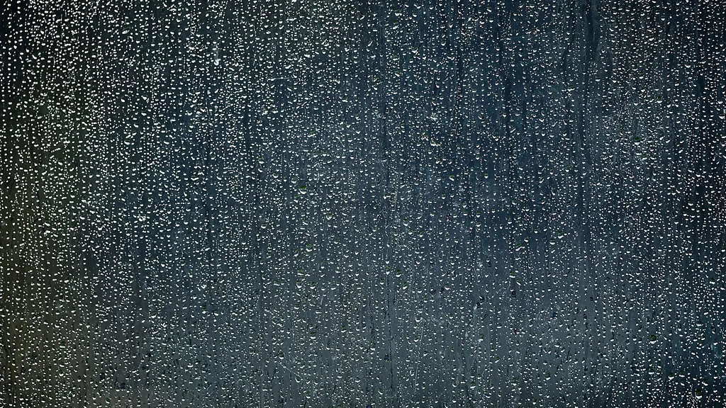 Random Numbers generated due to drops of rain on a window