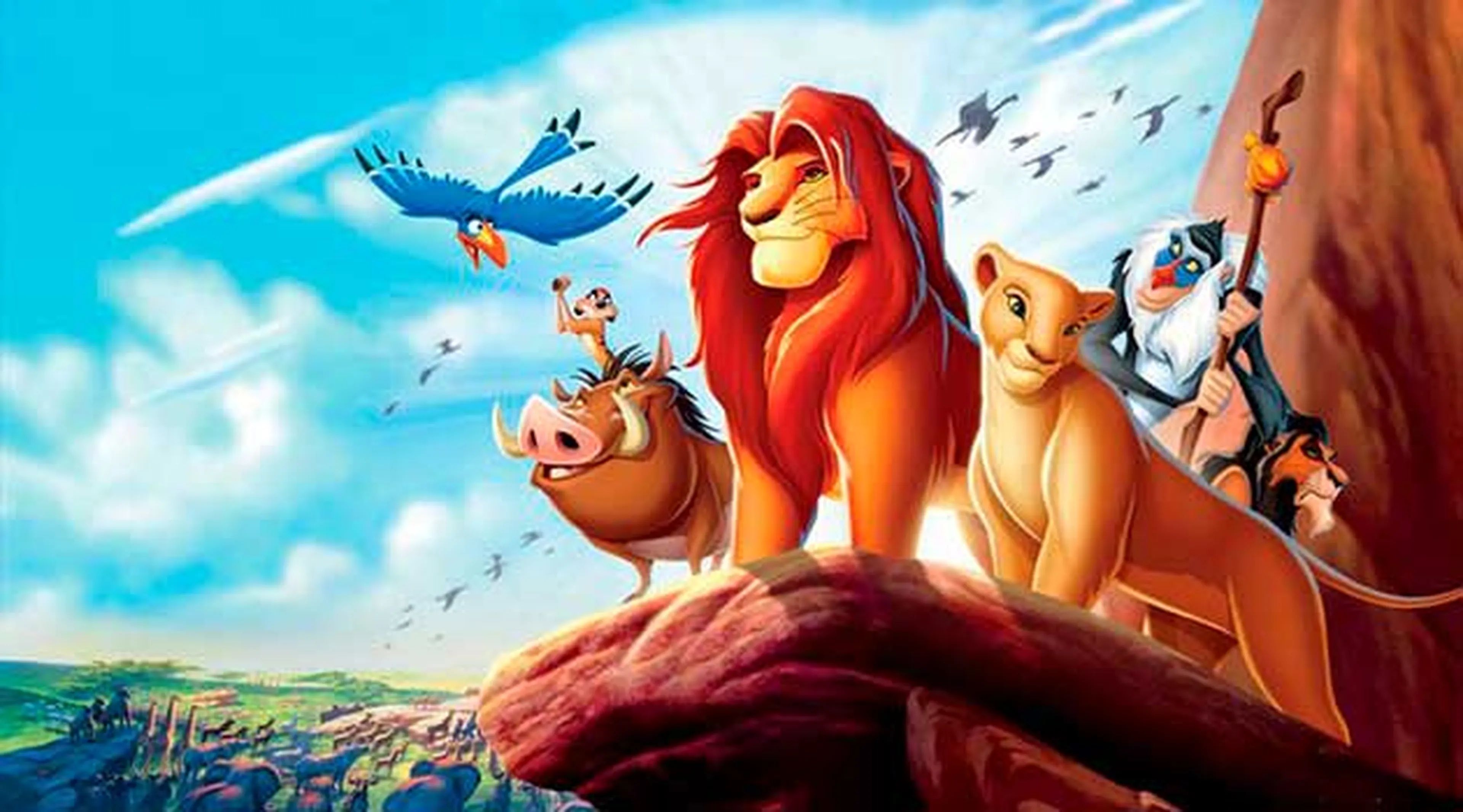 El rey leon, largometraje en 2D