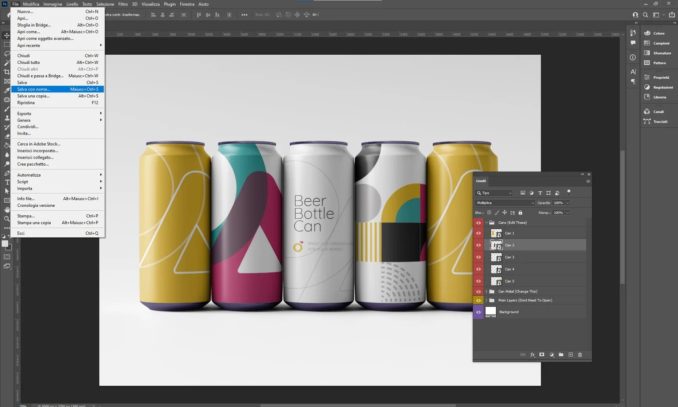 Mockup en Photoshop