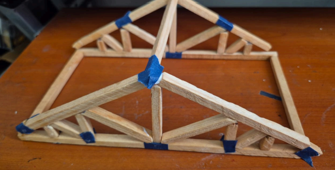 Estática - Maqueta física