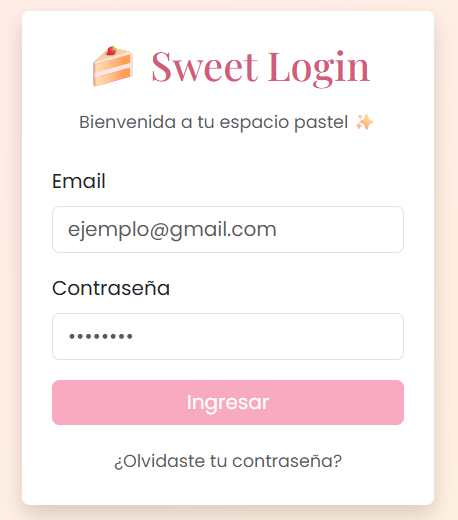 Proyectos login