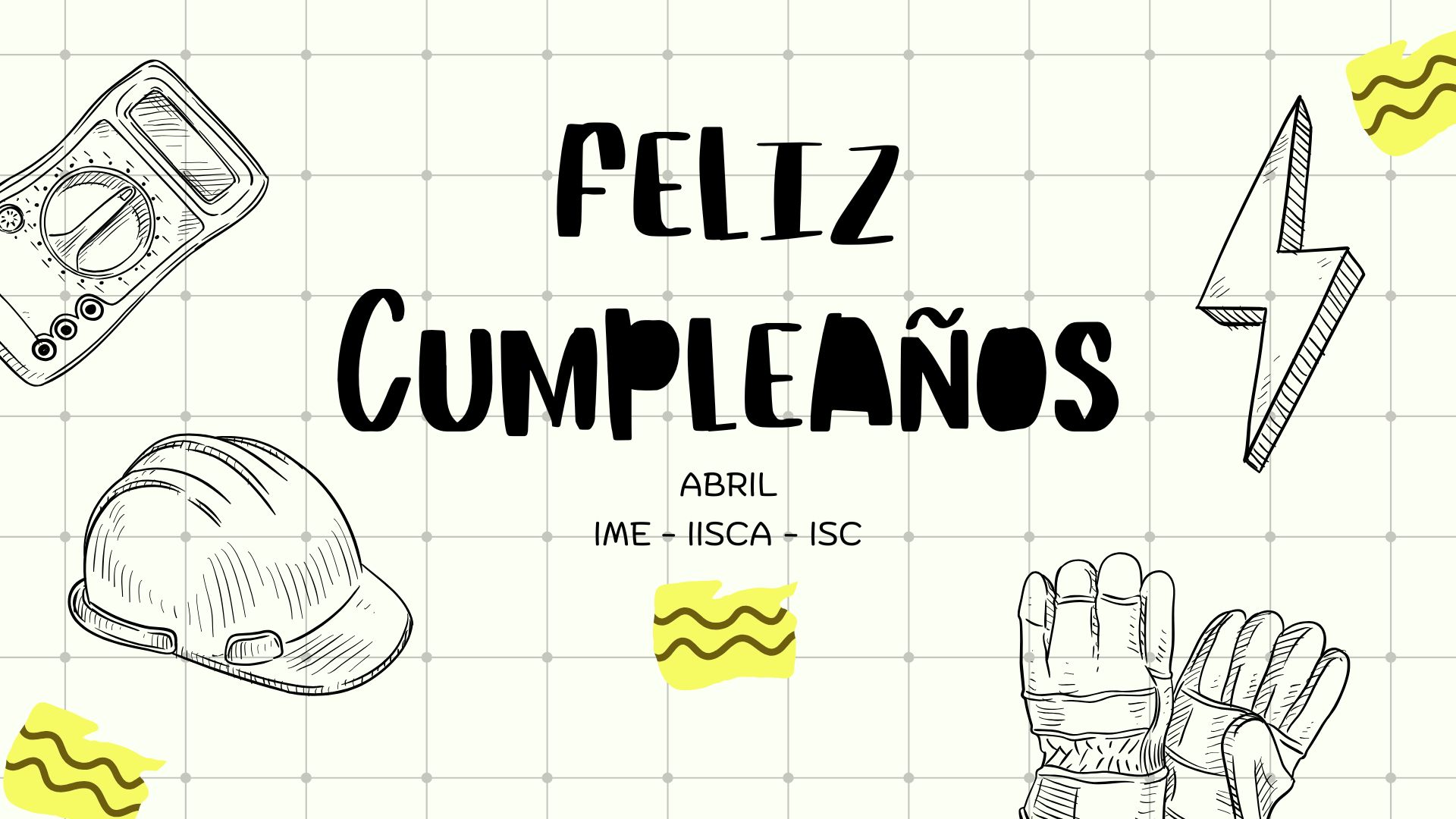 Abril Feliz Cumpleaños