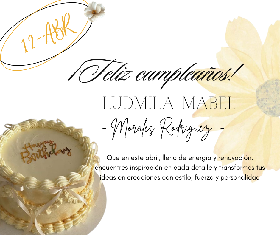 Cumpleaños con Estilo: Abril en Diseño de Modas #ESCAT #UNINTER #LDM