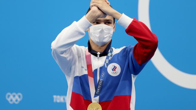 Yevgeny Rylov, doble medallista de oro en Tokio 2020 suspendido por apoyar a Rusia