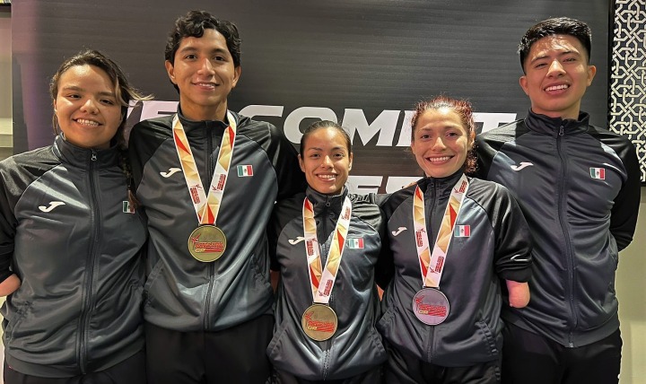 Dos oros se llevaron los ParaTaekwondo Nacional en el Grand Prix
