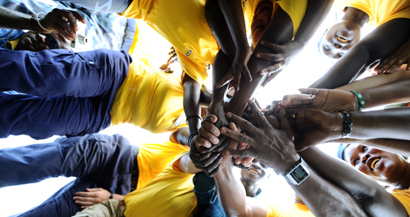 International Day of Peace celeberation in Juba.