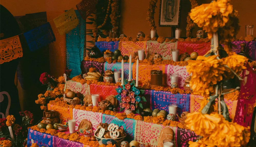 Ofrenda de día de muertos