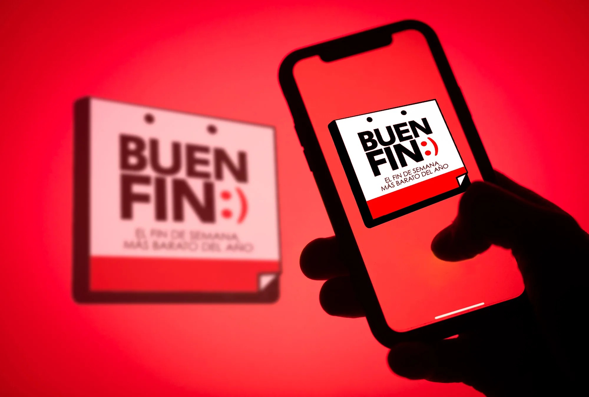 Celular con aviso de Buen Fin