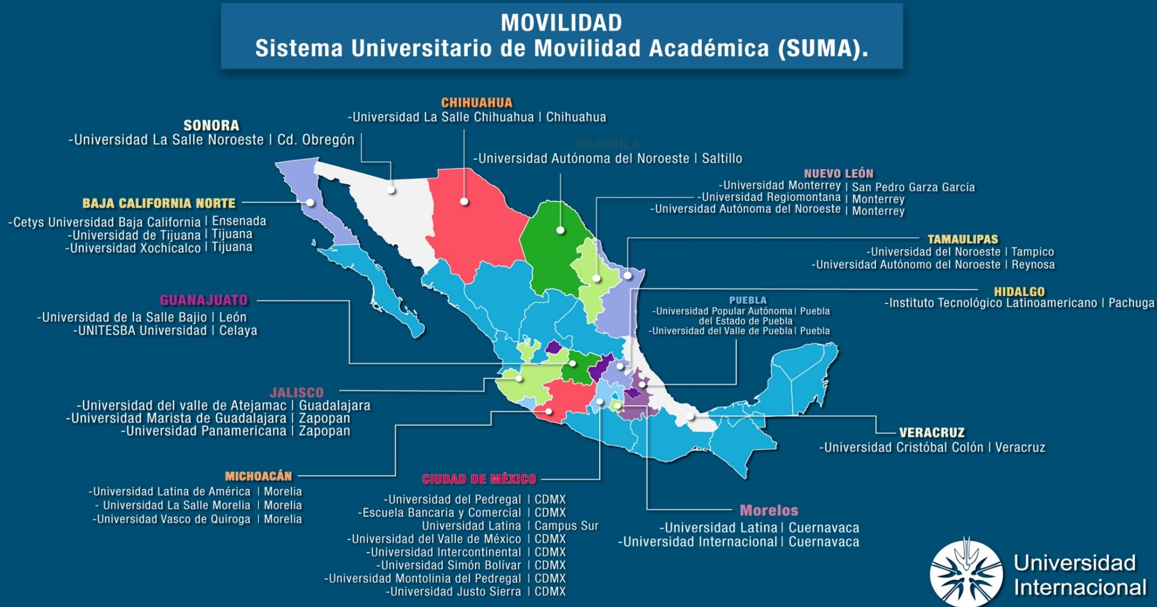 Intercambios Académicos SUMA en México