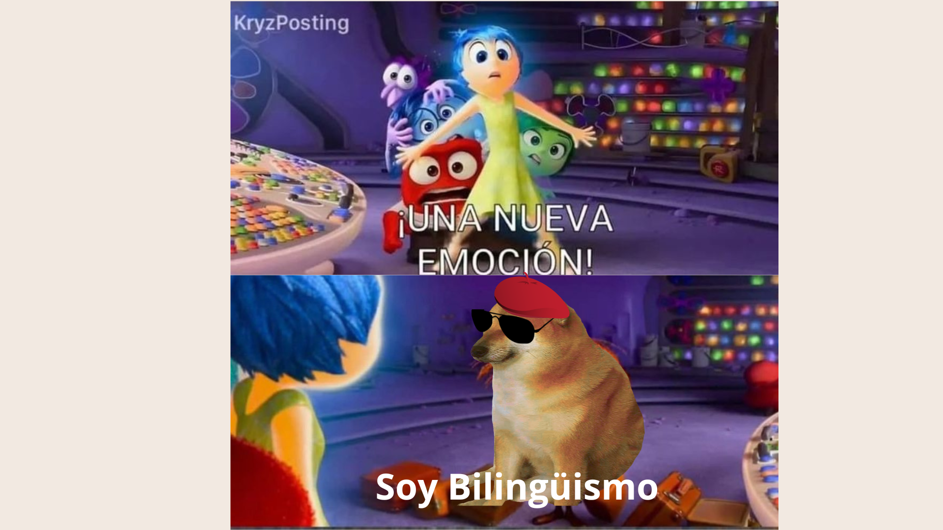El bilingüismo es como una emoción