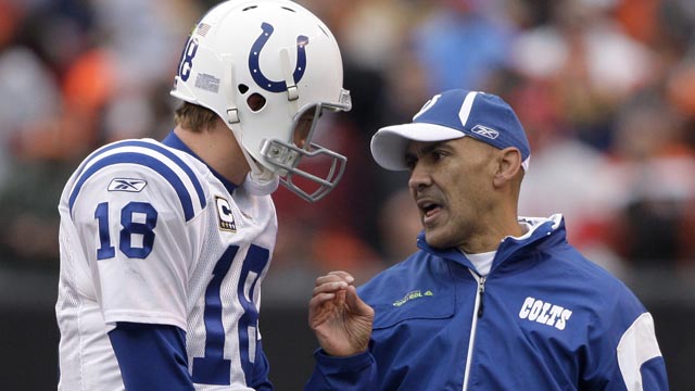 Peyton Manning, Tony Dungy