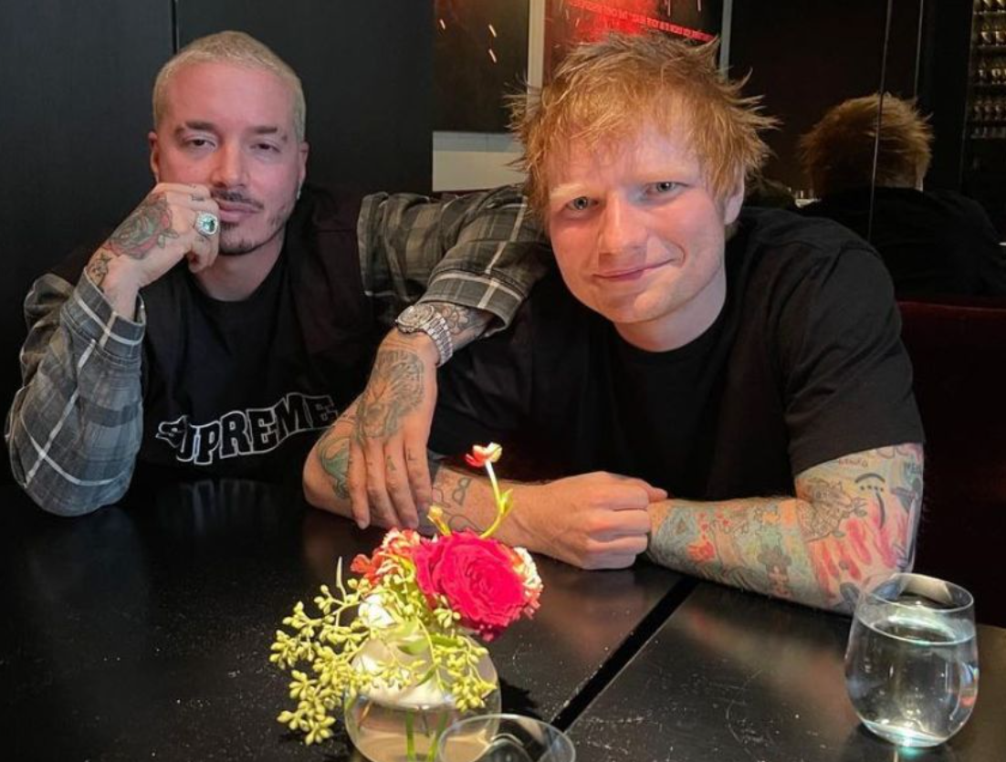 J Balvin y Ed Sheeran colaboran, anunciando el domingo que lanzarán dos canciones en las que colaboraron, "Sigue" y "Forever my love".