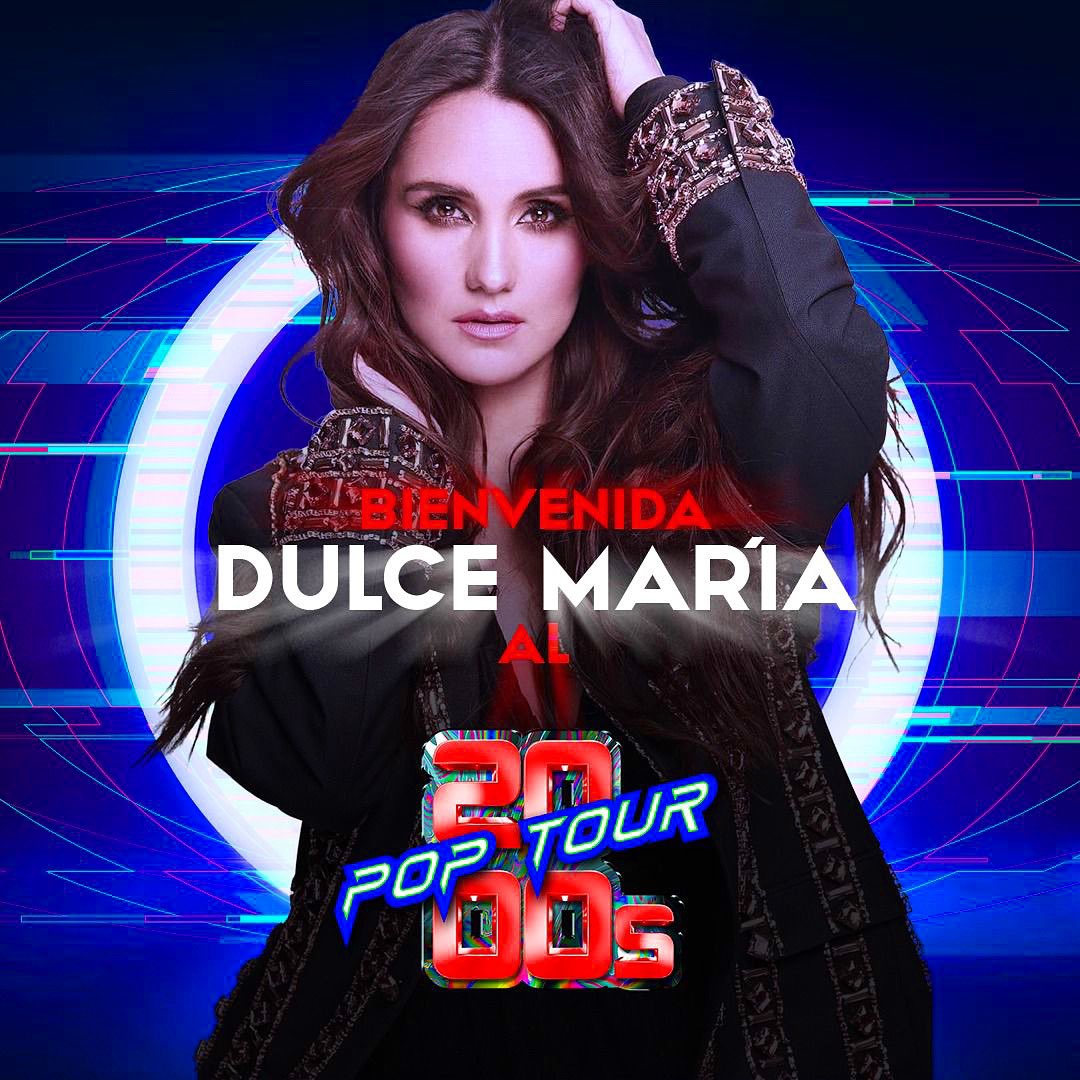 Dulce María se une al 2000s Pop Tour.