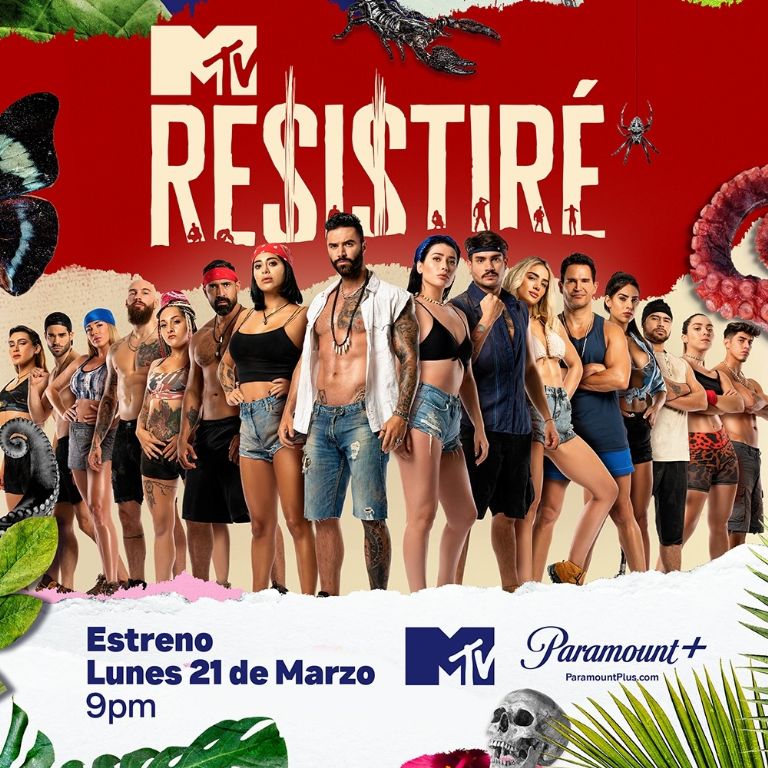 Conocida por su excelente producción de reality shows como “Acapulco Shore”, "Resistiré" llega a MTV en una colaboración con Paramount+.