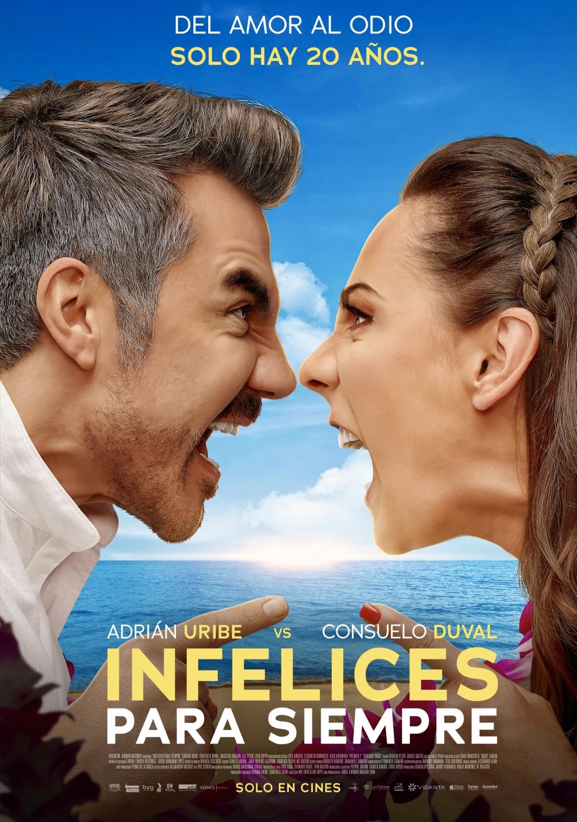 A menos de una semana de su estreno Consuelo Duval y Adrián Uribe nos presentan su película "Infelices por Siempre" una comedia con un increíble elenco.